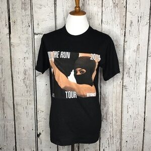 Beyonce Jay Z On The‎ Run Tour 2014 Black T Shirt Size S